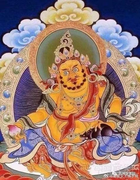 黄财神手里的老鼠图片