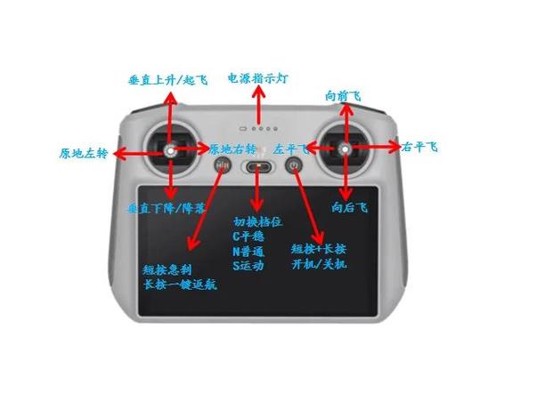 大疆om3按键说明