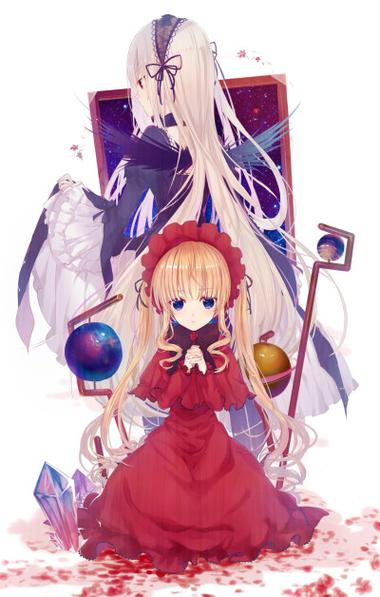 蔷薇少女真红跟水银灯