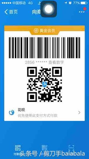 支付宝的付款码可以截图使用吗