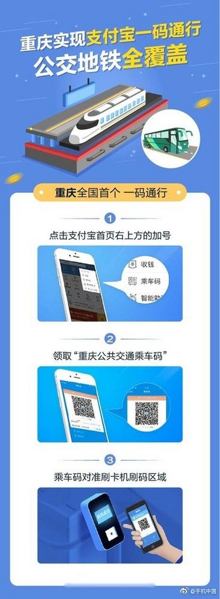 重庆坐地铁怎么用手机付款