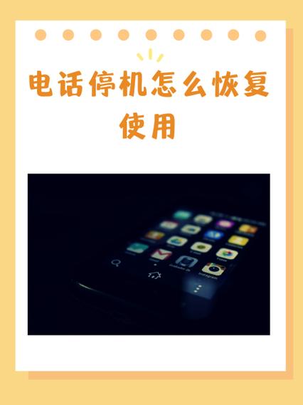 恢复停机保号