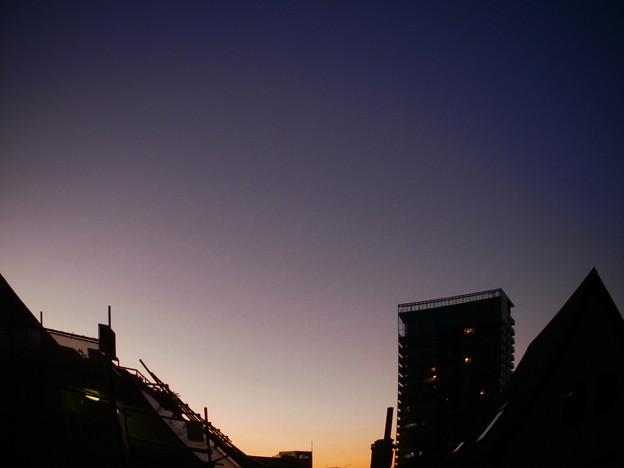 今日夕焼け