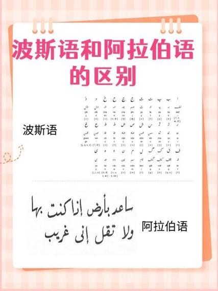 波斯语和阿拉伯语的区别