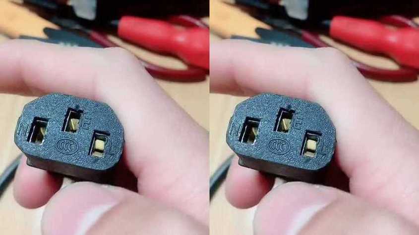 充电器两根线哪根是正极