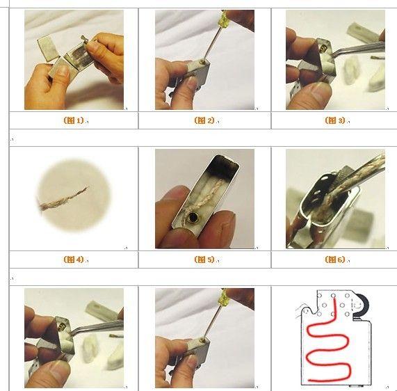 zippo更换棉芯视频