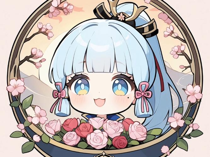 原神头像神里Q版 原神头像神里Q版