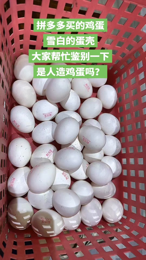 市场上真的有人造鸡蛋吗