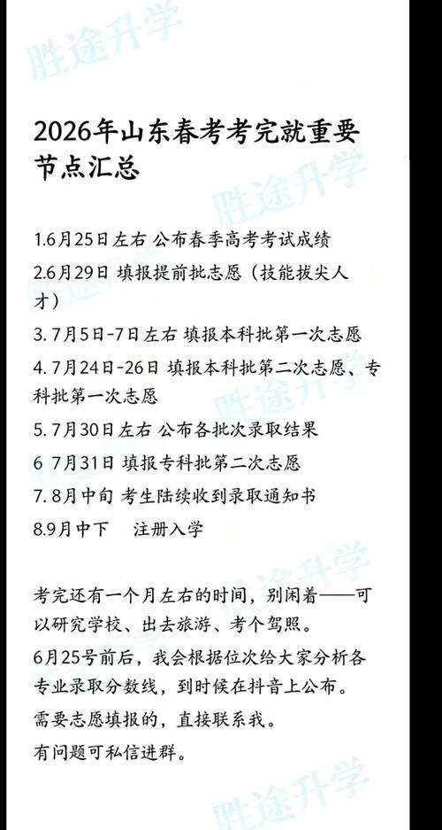 山东春季高考2026信息查询入口