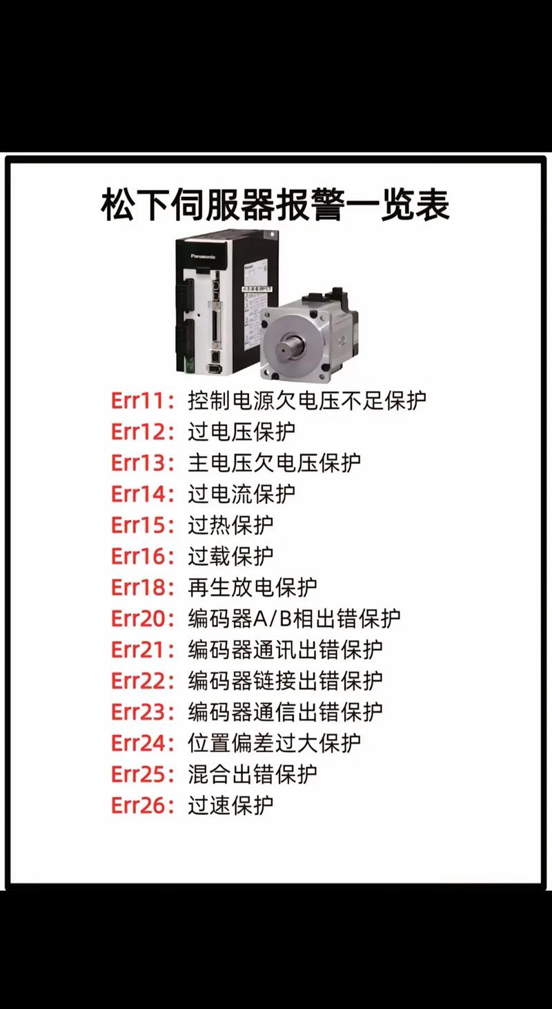 松下伺服err120什么原因