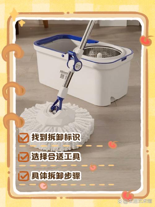旋转拖把头拖布头替换头