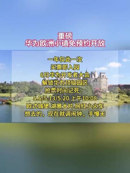 华为欧洲小镇预约系统