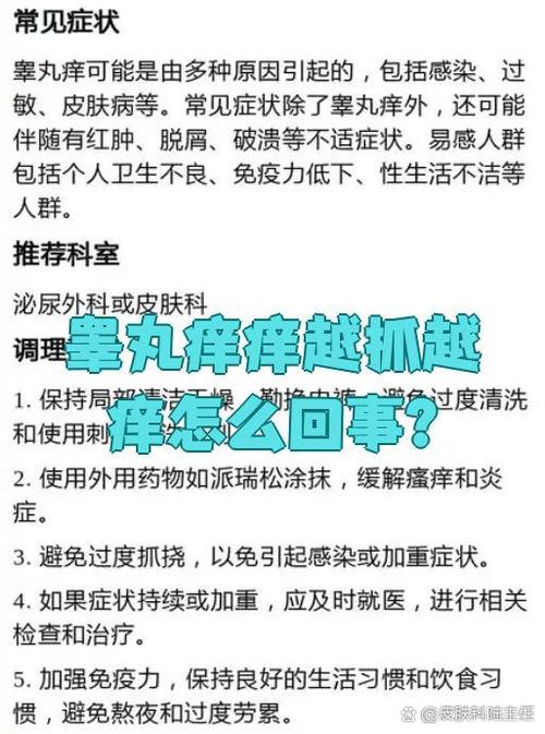 阴睾丸痒是什么原因造成的