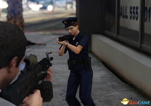 gta女警察mod