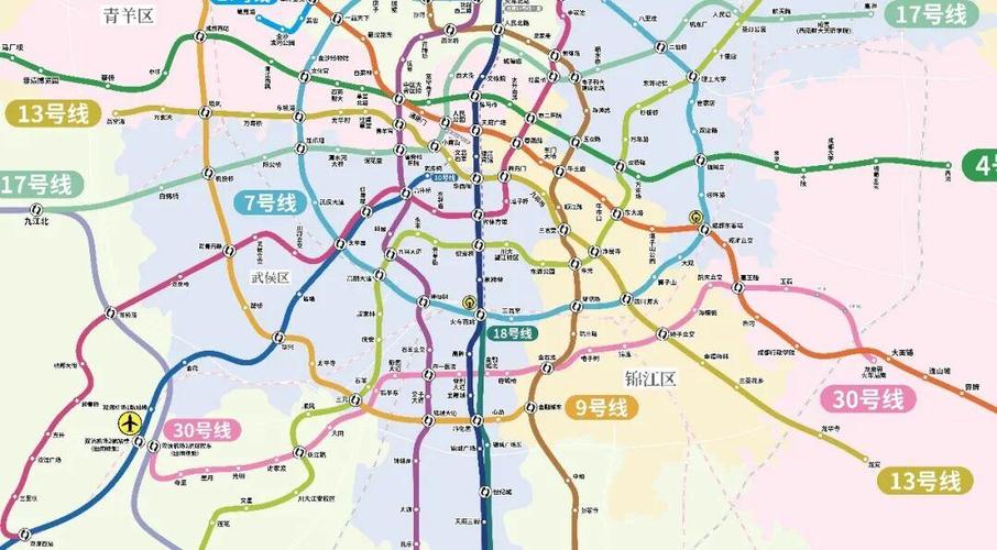 2025成都地铁最新全图
