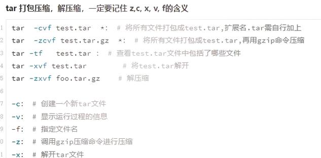 linux怎么解压tar文件