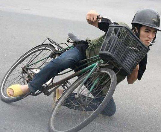100张搞笑骑行图片