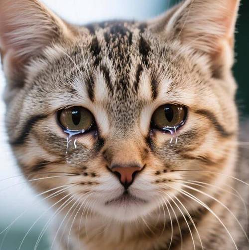 猫咪一只眼睛一直流眼泪