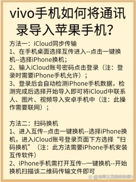 vivo手机通讯录怎么导入到新手机