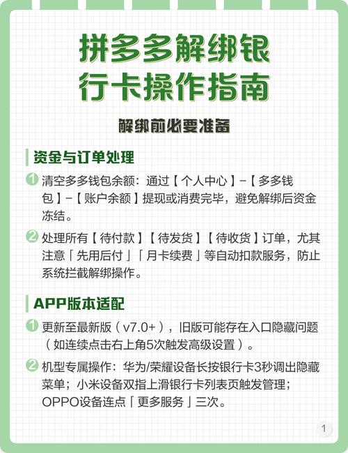 拼多多如何解绑银行卡号