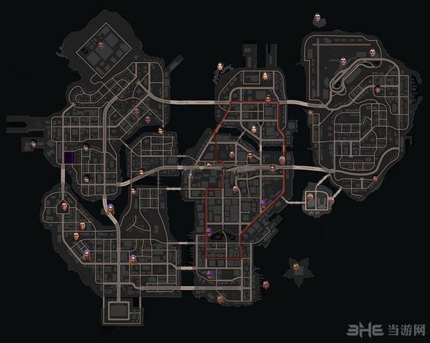 黑道圣徒4地图