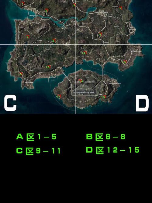 绝地求生艾伦格秘密地下室位置图