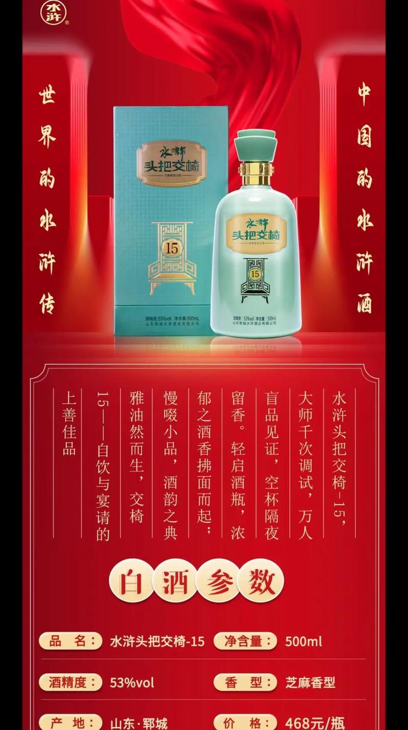 水浒108白酒(45%vol红瓶)