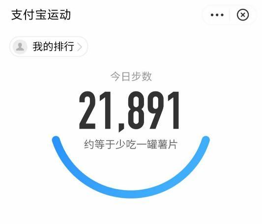 支付宝查看历史步数