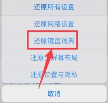 苹果清除输入法记忆截图3