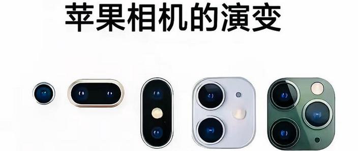 历代苹果摄像头对比