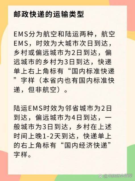 邮政快递包裹一般几天到