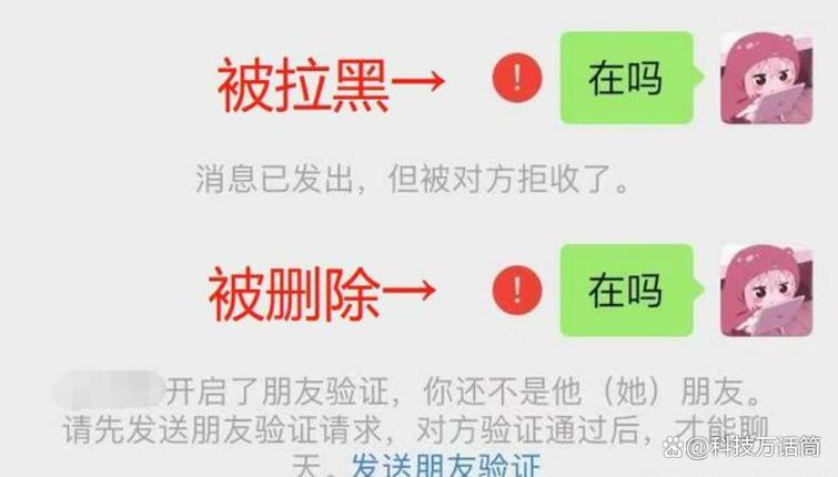 如何判断删除还是拉黑
