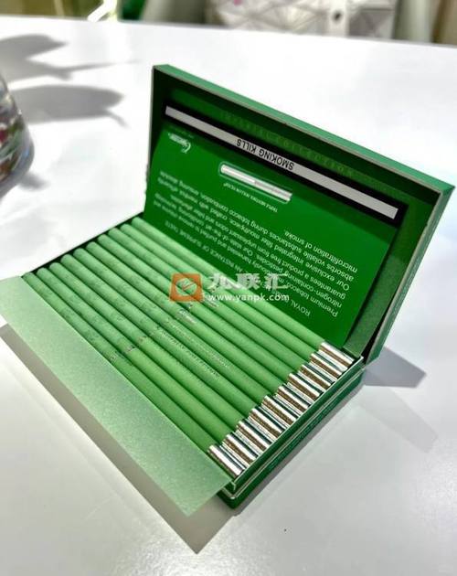 绿色盒的香烟品牌有哪些