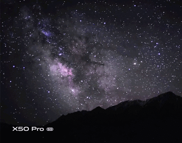 vivo手机夜晚拍星星