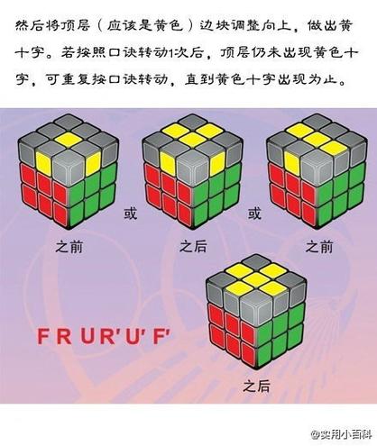 魔方拼6面最简单方法