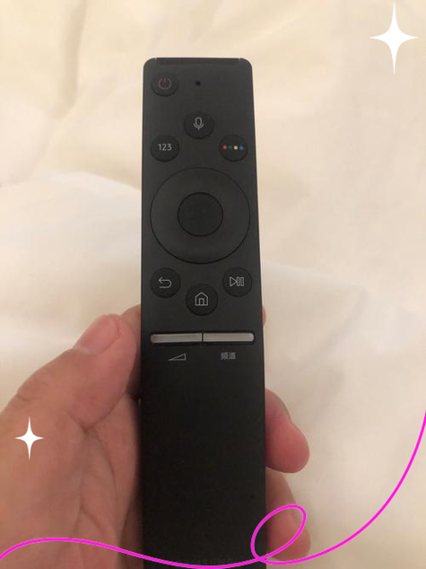 三星电视左上角有个静音标志