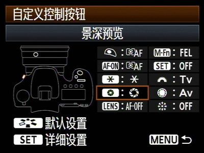 佳能拍摄模式设置