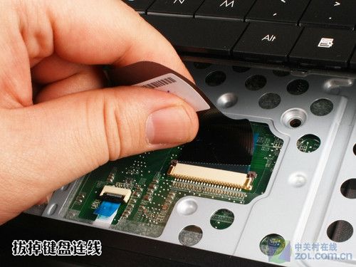 神舟笔记本换键盘教程