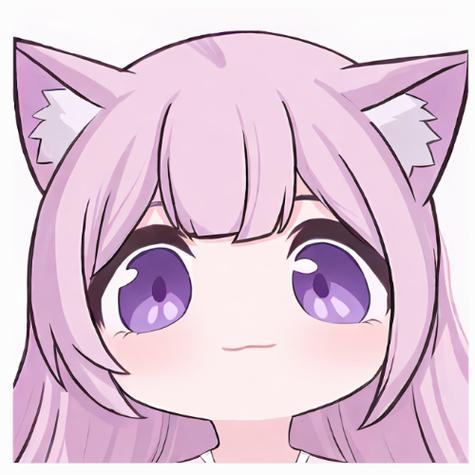 可爱呆萌的动漫猫娘女生头像