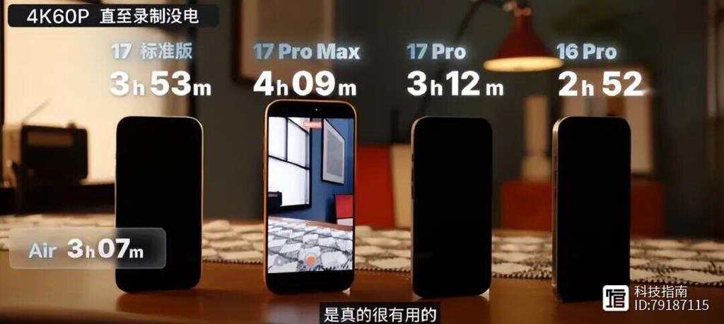 苹果手机的续航时间