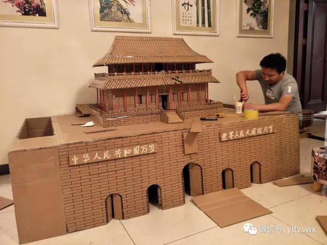 旧挂历,废纸盒制作年货设计环保保装