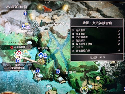 战神4女武神议会厅全收集