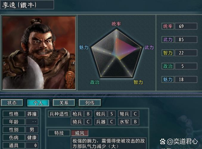 三国志11隐藏武将名单