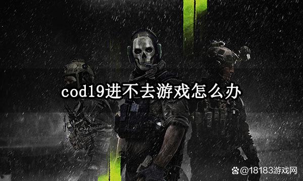 使命召唤19进不去