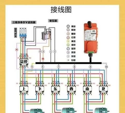 二路遥控器接线图解