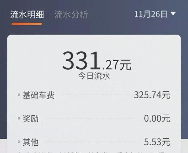 滴滴怎么看累计收入