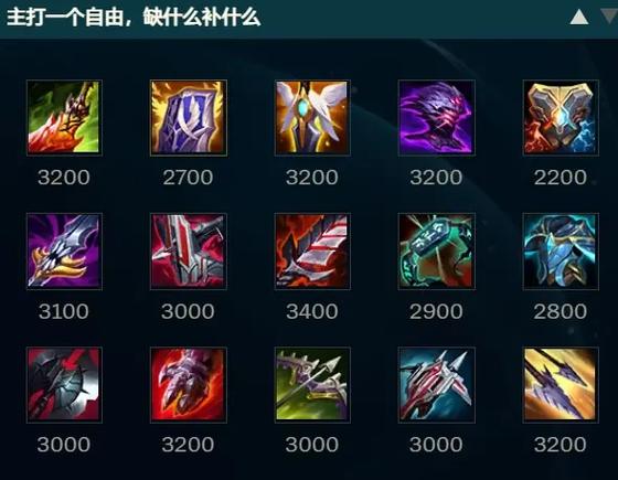亚索大乱斗出装