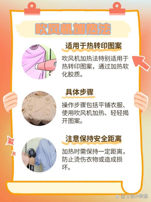 衣服上贴上去的胶图案怎么去掉