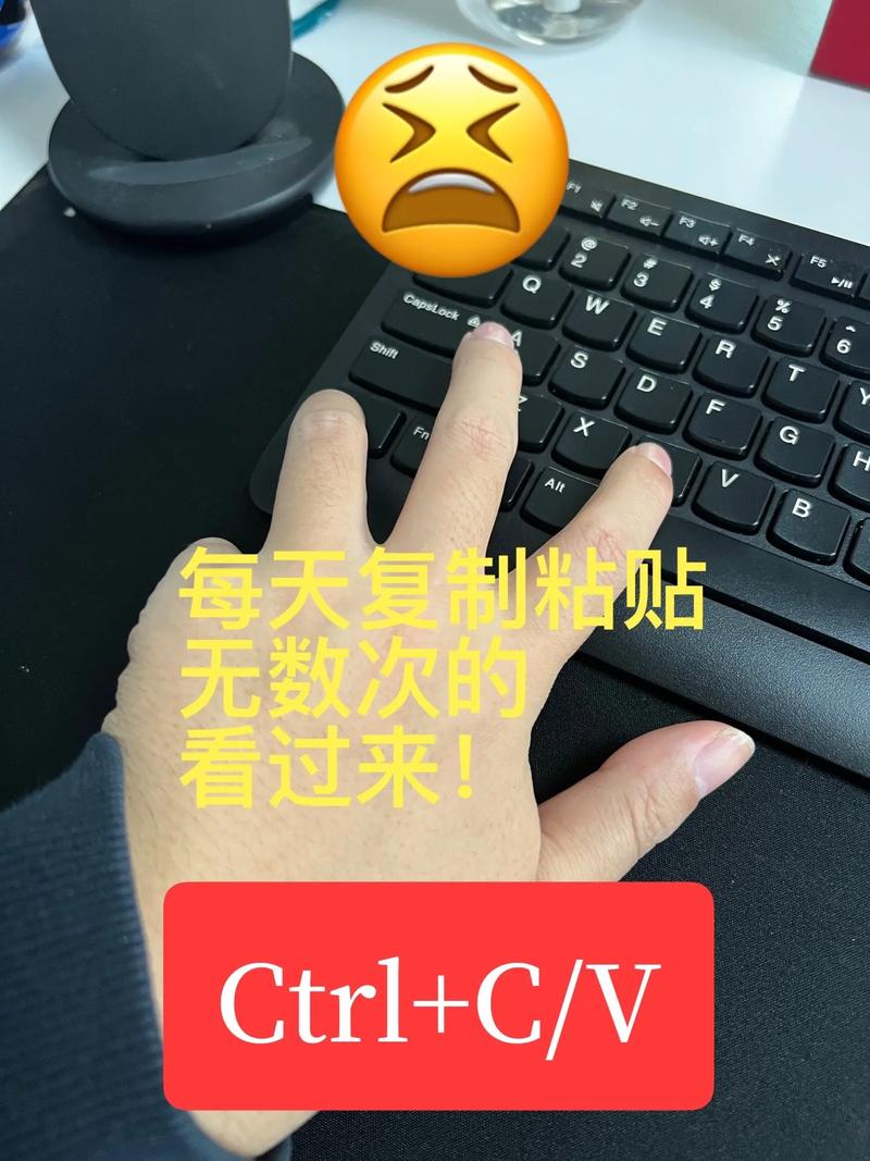 电脑键盘怎么复制粘贴文字