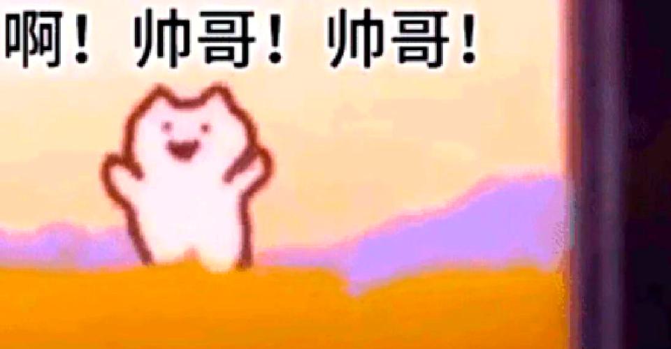夸人帅的表情包可爱